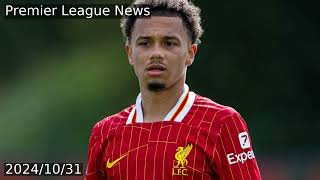 Who is Ranel Young 18yearold striker in Liverpool squad vs Brighton [upl. by Ylrebmek563]