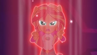 My Little Pony Equestria Girls Legend of Everfree  Sunset Saves Twilight [upl. by Tam407]