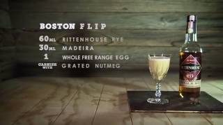 Boston Flip  How To Mix  Fine Drinks Movement [upl. by Kelly241]