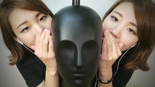 한국어 ASMR Inaudible eartoear whispering 못알아듣는 소리로 속닥속닥 [upl. by Neelak]