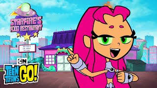 Starfires Food Restaurant  Teen Titans Go  Cartoon Network [upl. by Terrance34]