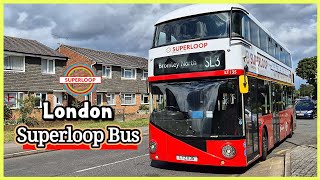 SL3 London Superloop Bus Journey  Sidcup to Bromley North Station [upl. by Issie]