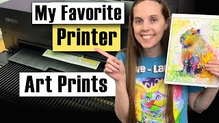 Best Printer for Fine Art Prints 2024  Epson SureColor Canon Pixma or Plotter Printers [upl. by Jaal595]