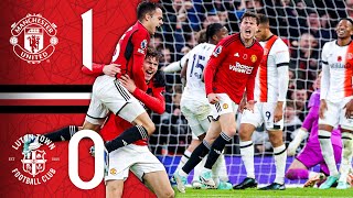 BackToBack Premier League Wins 👊  Man Utd 10 Luton Town  Highlights [upl. by Cleo164]