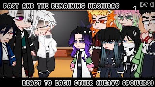 Past and the remaining hashiras react to future heavy spoilers pt 1 [upl. by Hasin]