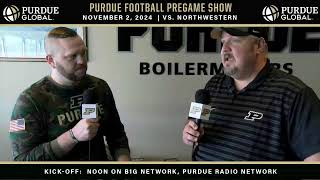 Purdue Football Pregame Show  vs Northwestern [upl. by Ainegue]