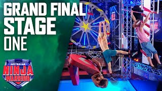 Ashlin Herbert speeds through Grand Final Stage 1 course  Australian Ninja Warrior 2021 [upl. by Garlanda]