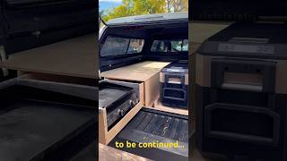 Tacoma Overland Kitchen BUILD pt1 shorts woodworking overlanding toyota tacoma diy kitchen [upl. by Bodnar672]