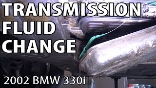 BMW E46 How To Change Automatic Transmission Fluid DIY [upl. by Yrogreg381]