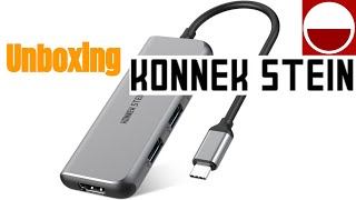 KONNEK STEIN USB C Hub Unboxing [upl. by Hittel151]