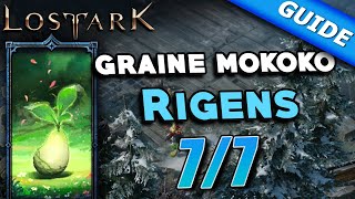 Rigens  Graine Mokoko  Tous les emplacements  Lost Ark [upl. by Aicats]