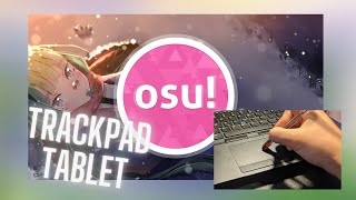 make your trackpad into osu tablet [upl. by Intyre978]