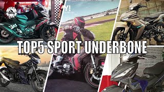 TOP 5 2023 Sport Underbone Sa Pinas [upl. by Aurore38]