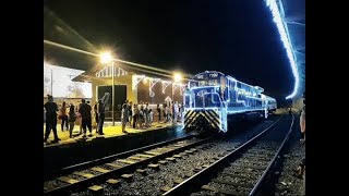 Guararema Cidade Natal Trem Expresso Paulista Todo Em Clima De Natal [upl. by Siloa]