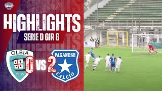 Calcio Serie D Gir G  Olbia CalcioPaganese 1926 02 Highlights [upl. by Paresh538]