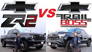 2023 Chevy Silverado ZR2 VS 2023 Chevy Silverado Trail Boss Is The ZR2 Worth The Extra Dough [upl. by Feinberg]