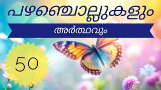 50 പഴഞ്ചൊല്ലുകളും അതിന്റെ അർത്ഥവും Malayalam Proverbs ampMeanings NaviNandz [upl. by Romeyn]