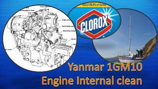 Yanmar 1GM10 internal clean [upl. by Yelsnik]