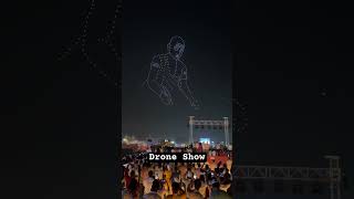 Drone Show live fireworks ayodhyatourguide travelblog love ayodhyadeepotsav travelvideo [upl. by Dillon607]