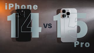 iPhone 14 Pro vs 15 Pro Camera Showdown  Should you upgrade [upl. by Demeyer236]