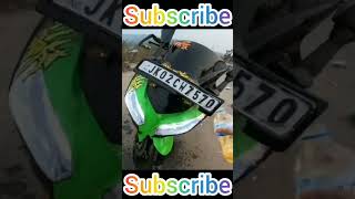 Ninja 300 lakar bhag gaya 😭😭 kawasakizx10r shorts [upl. by Nywnorb]