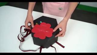 DIY Explosion box Set How to make Explosion box [upl. by Lunetta]