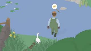 HOW TO COMPLETE make the groundskeeper wear his sun hat UNTITLED GOOSE GAME TUTORIAL QUEST GARDEN [upl. by Nylannej]