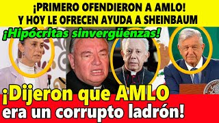 ¡Los obispos que ofendieron a AMLO Hoy le ofrecen ayuda a Sheinbaum [upl. by Aysan977]