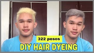 DIY  ASH GREY HAIR COLOR AT HOME MADALI LANG  Stephen Benihagan [upl. by Ennovehs455]