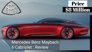 quotUnveiling the Spectacular MercedesBenz Maybach 6 Cabriolet A Masterpiece of Luxury and Powerquot [upl. by Melquist]