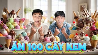 PHD  Ăn 100 Que Kem Trong 24 Giờ  Ăn Theo Đội  Eat 100 Ice Creams In 24 Hours [upl. by Harness]