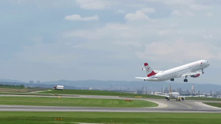 Flughafen Wien  Vienna Airport Piste 1634 Div Flugbewegungen [upl. by Pilif]