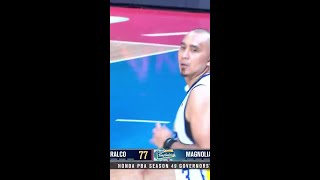 Paul Lee FIRES A FOUR for Magnolia vs Meralco 🔥  PBA Season 49 Governors’ Cup [upl. by Ritchie401]