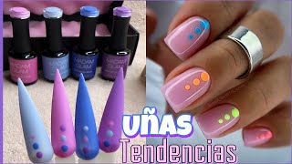 UÑAS GELISH MODA 2025  CÓMO HACER DISEÑOS DE UÑAS EN CASA PASO A PASO  DISEÑOS DE UÑAS 2025 [upl. by Ahsiekin187]