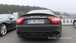 Maserati GranTurismo MC Stradale  OpenClosed Exhaust Sounds  Revs [upl. by Early]