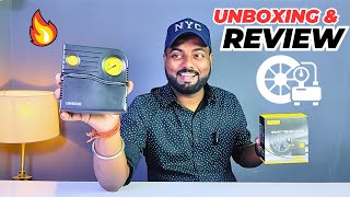 Best Tyre Inflator for Car  UN1QUE Smart Tyre Inflator  Review 🔥 [upl. by Nnylyaj]