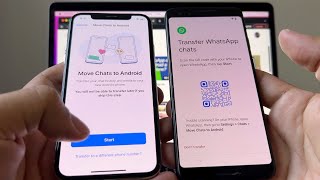 Transfer WhatsApp Chats from iPhone to Android 100 FREE [upl. by Ahens]