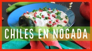 Vegan Chiles en Nogada Traditional Independence Day Recipe [upl. by Ennahtebazile]