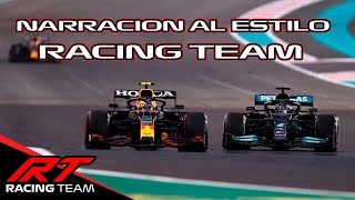 💣 CHECO Vs HAMILTON y MAX Vs HAMILTON Las PELEAS en ABU DHABI NARRADAS al ESTILO RACING TEAM F1👏 [upl. by Desmund]