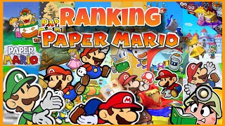 🔝 Piedra PAPEL Tijeras Ranking Paper Mario Del peor al mejor [upl. by Terchie]