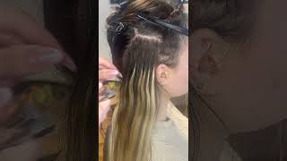 KALINA i NADOGRADNJA KOSE kalina live serbia funny tiktok love f2p hairstyle [upl. by Eifos]