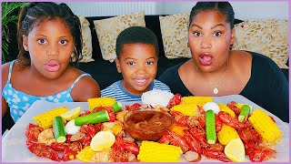 SEAFOOD BOIL MUKBANG┃chitchat [upl. by Nike]