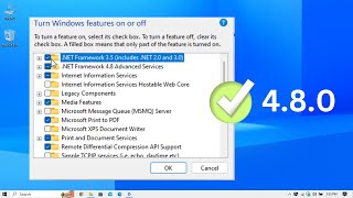 How to Install NET Framework 48 on Windows 1011 [upl. by Einahets]