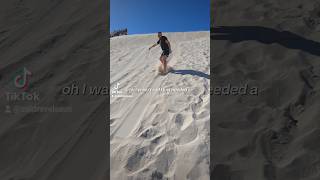 Sandboarding in Western Australia🌏 shorts trending sandboard [upl. by Anilrats]