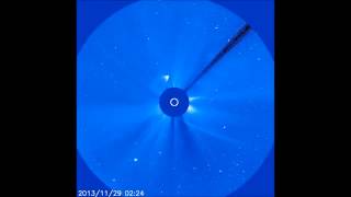 Comet ISON breaks up as it passes the Sun [upl. by Mcgraw]