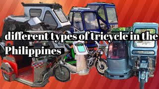 different types of tricycle and design in the PhilippinesARCTV [upl. by Decca]