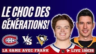 Canadiens vs Penguins 14 octobre 2024 LIVE [upl. by Ayalahs]