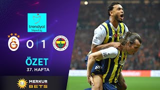 MERKUR BETS  Galatasaray 01 Fenerbahçe  HighlightsÖzet  Trendyol Süper Lig  202324 [upl. by Nuahsal]