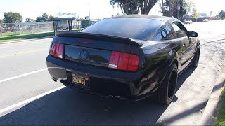 0509 Mustang Gt Muffler Delete LOUUD [upl. by Aitat743]