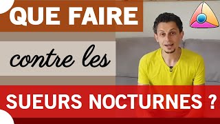 Que faire contre les sueurs nocturnes   Causes possibles  MarcWelter  blogsansglutencom [upl. by Canice]